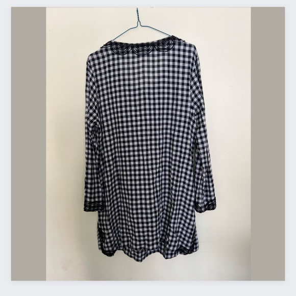 Vineyard Vines Embellished Gingham Cover-Up Style 2C0151 Size L - Picture 9 of 15